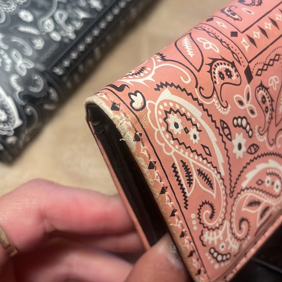 2 Wallets. Black NWOT - Pink Gently Used. - Picture 5 of 7
